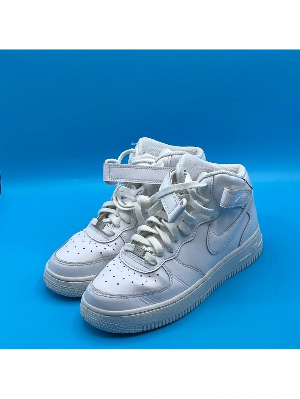 Nike White High-Top Sneakers
